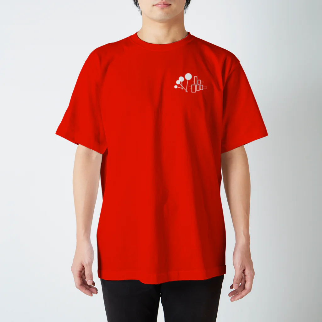 Haruchika SatoのHSロゴ白 Regular Fit T-Shirt
