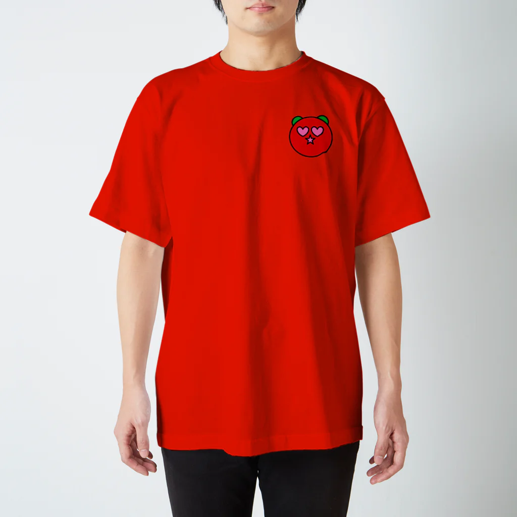 PANDA MADNESS "PDMS"のまどぱんだ  (ストロベリー) Regular Fit T-Shirt