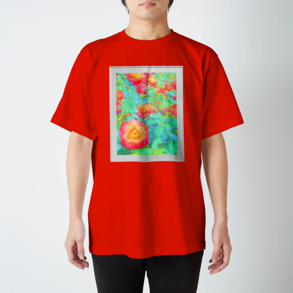 TFNTのバラＨ－TFNT Regular Fit T-Shirt