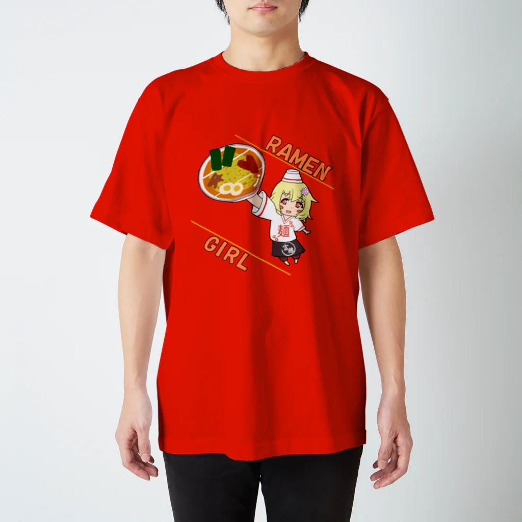 メンムスの真鶴　ラーメン　メンムス スタンダードTシャツ