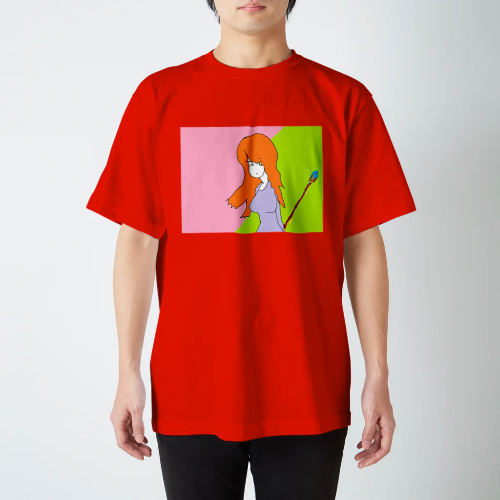 水草の魔女01 スタンダードTシャツ