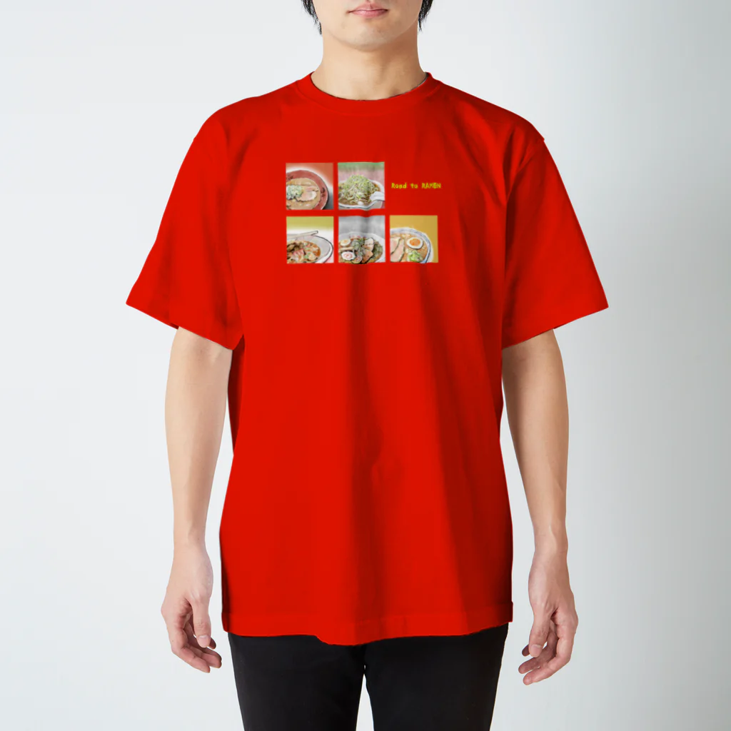 手描 DESIGN Labの Road to RAMEN_001  Regular Fit T-Shirt