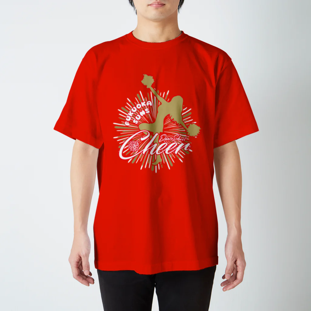 otonari福岡SUNSの福岡SUNSチアダンススクール Regular Fit T-Shirt