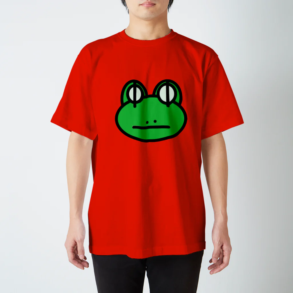 Puuuky＊Marketのカエル スタンダードTシャツ