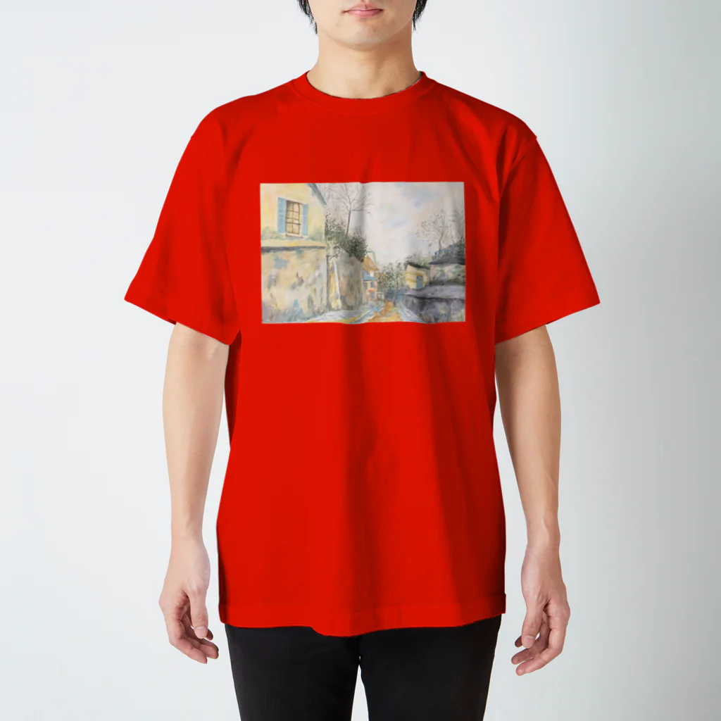 SJMavisのユトリロの幻影：Mirage of Utrillo スタンダードTシャツ