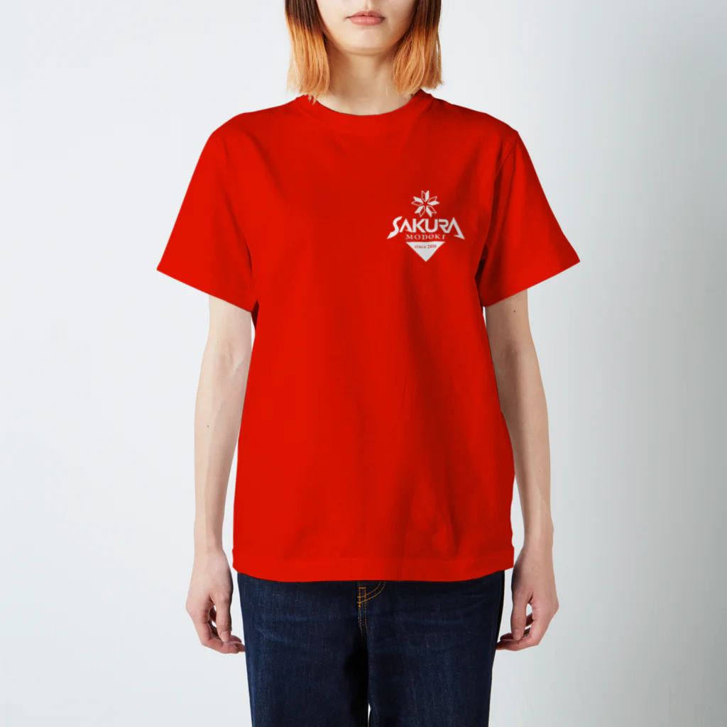 td_shopのSAKURA MODOKI スタンダードTシャツ