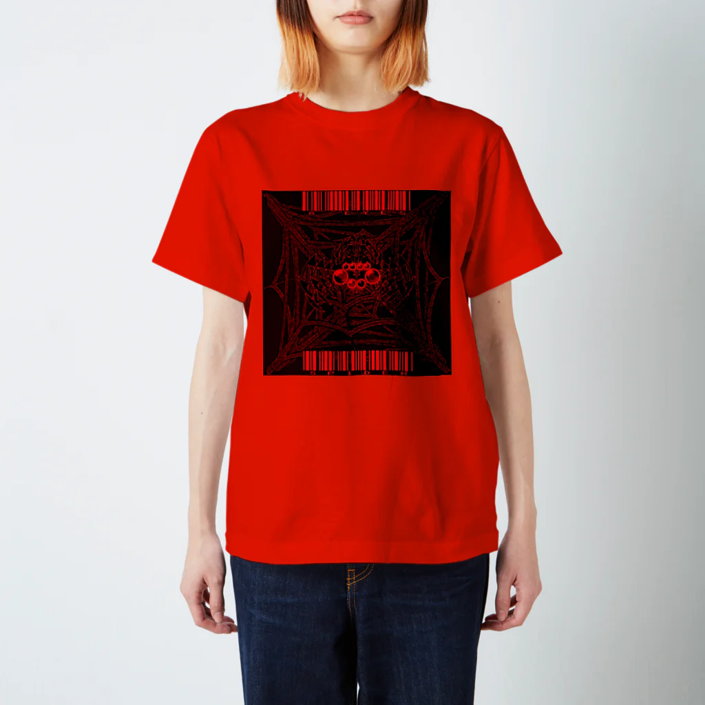 Ａ’ｚｗｏｒｋＳの8-EYES SPIDER RED Regular Fit T-Shirt