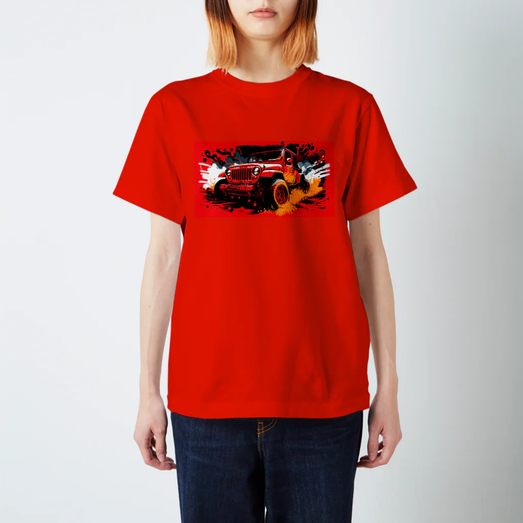 AI車屋のjeep lover #3 スタンダードTシャツ