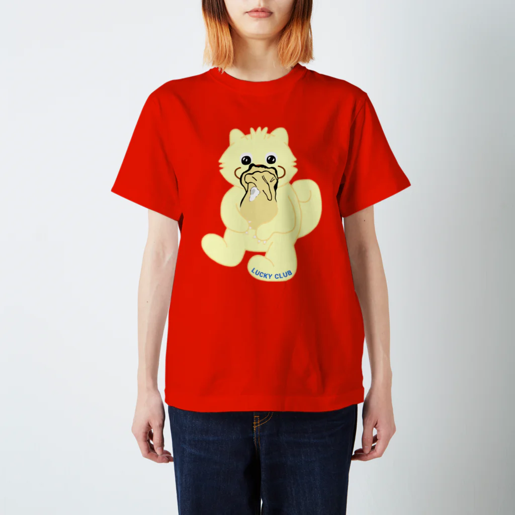 LUCKY CLUBの牡蠣ラッキーちゃん Regular Fit T-Shirt