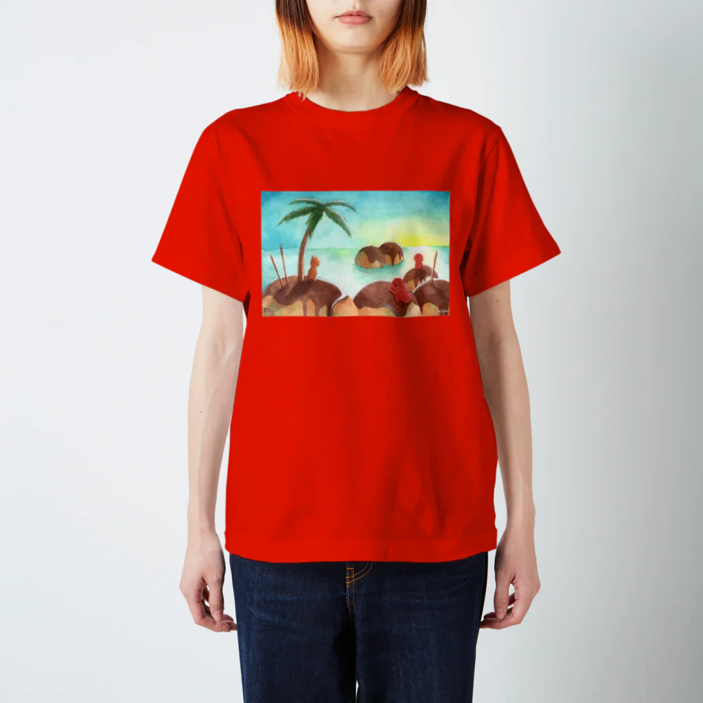 mikotoのtako island Regular Fit T-Shirt