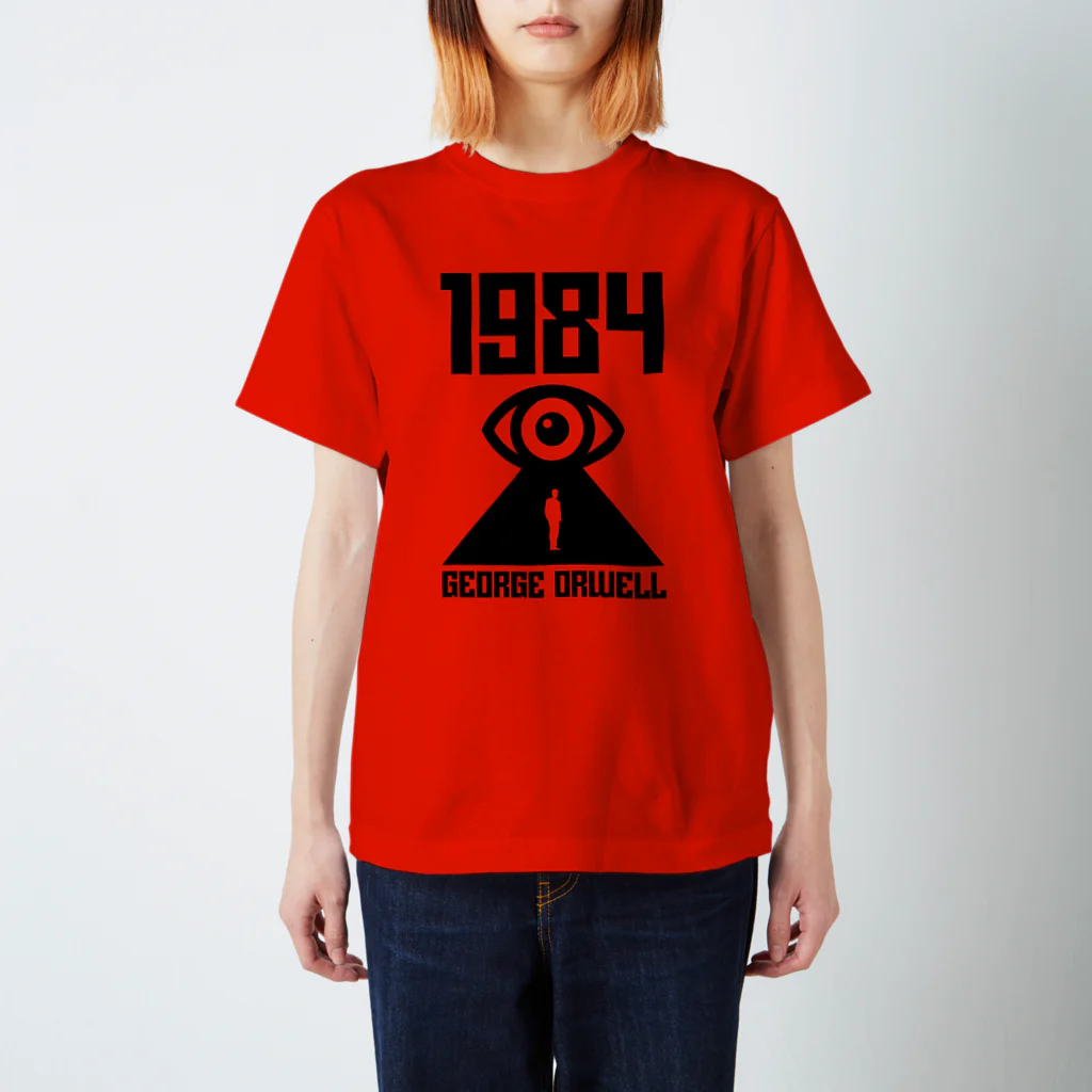 文豪館の1984（ジョージ・オーウェル）文豪・文学 Regular Fit T-Shirt