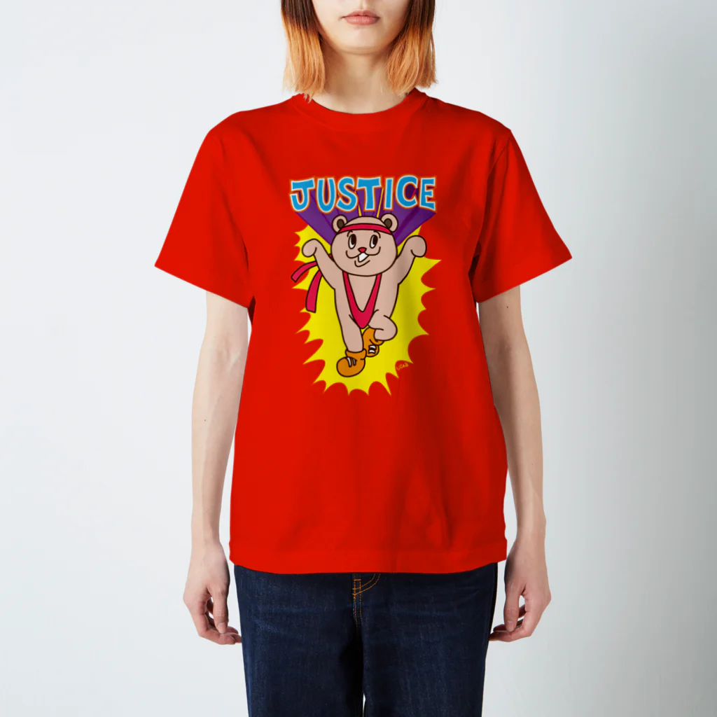 しじょるのJUSTICE Regular Fit T-Shirt