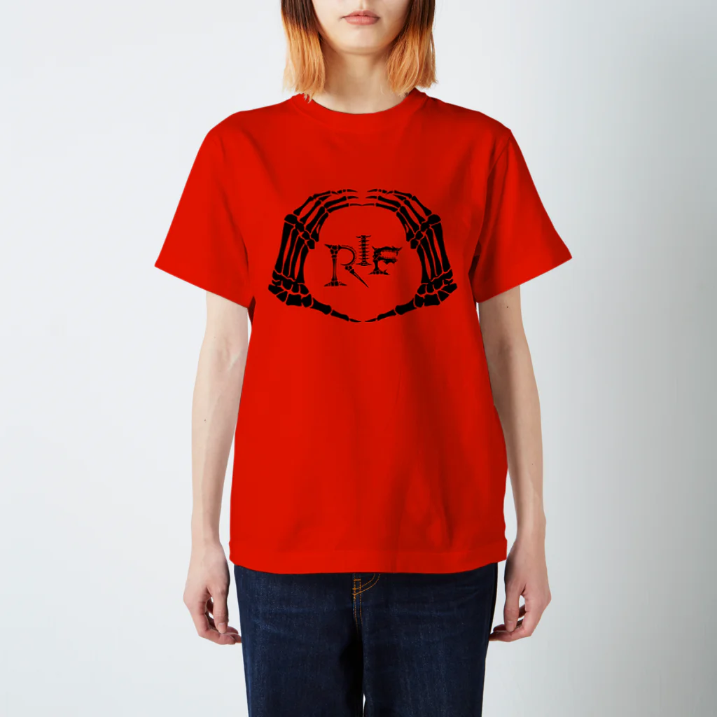 ORIF OFFICIAL GOODS STOREのORIF 黒ロゴ スタンダードTシャツ