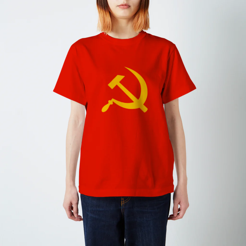 AURA_HYSTERICAのHammer_and_sickle スタンダードTシャツ