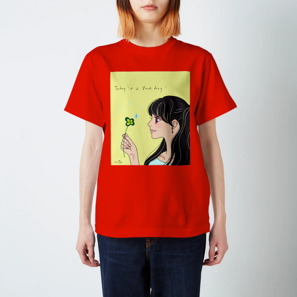 Ｍ✧Ｌｏｖｅｌｏ（エム・ラヴロ）の今日はいい日だ♪ Regular Fit T-Shirt