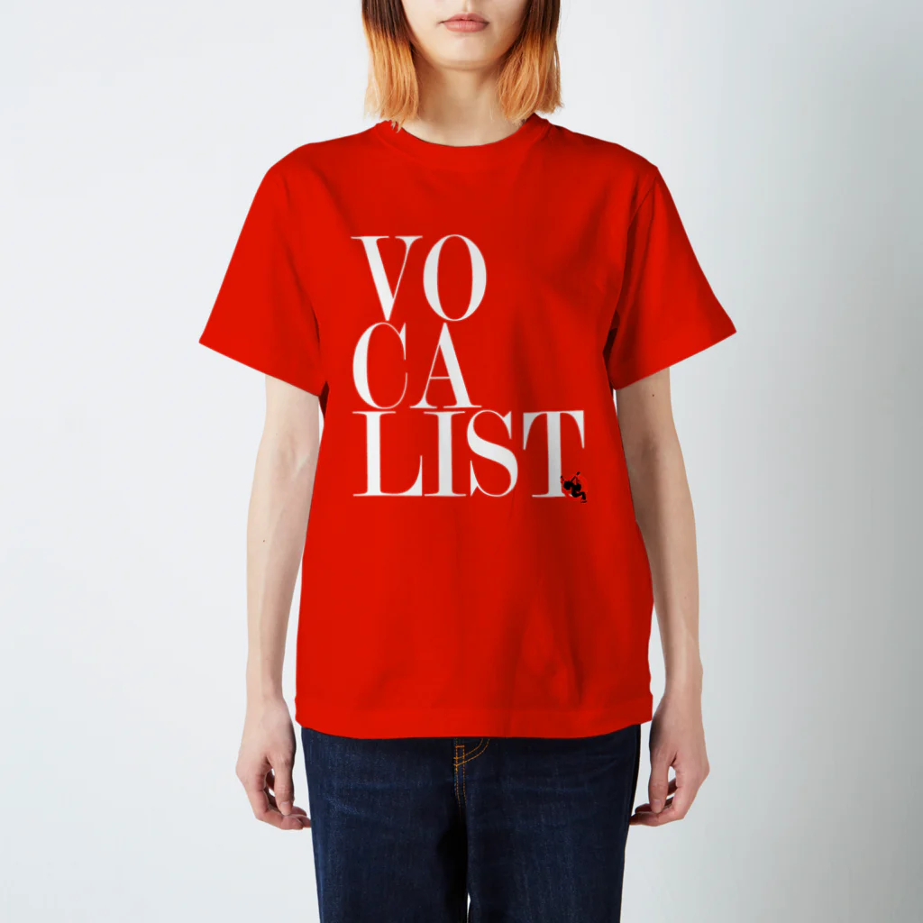 ラスト バンディットのVocalist White Regular Fit T-Shirt