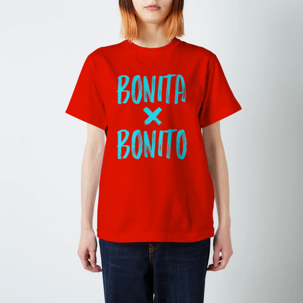 BONITA × BONITOのボニボニ　背中に835 スタンダードTシャツ