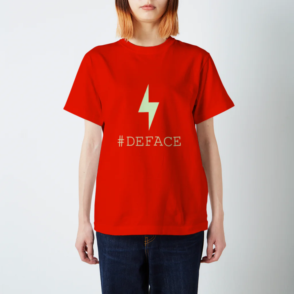 #COLORCODeの#DEFACE スタンダードTシャツ