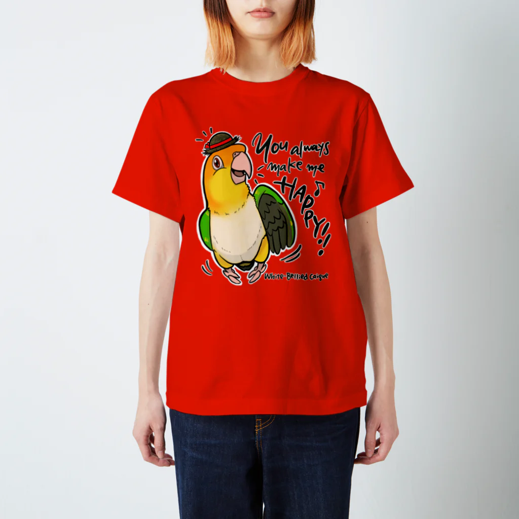 PLUME FACTORY☆  by”SakuraTangpoppo”のシロハラHappy Regular Fit T-Shirt