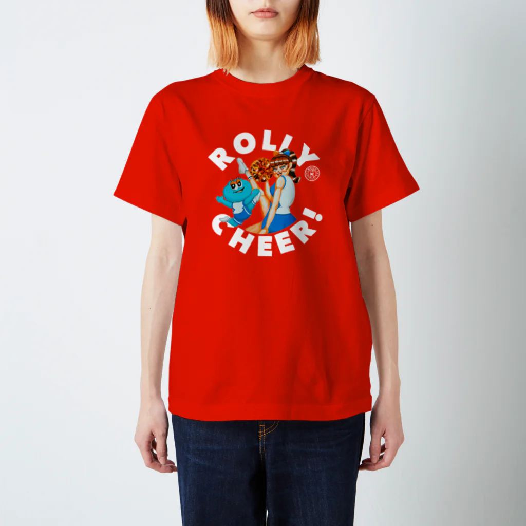 Rolly’s T-shirtsのRolly is a cheerleader! スタンダードTシャツ