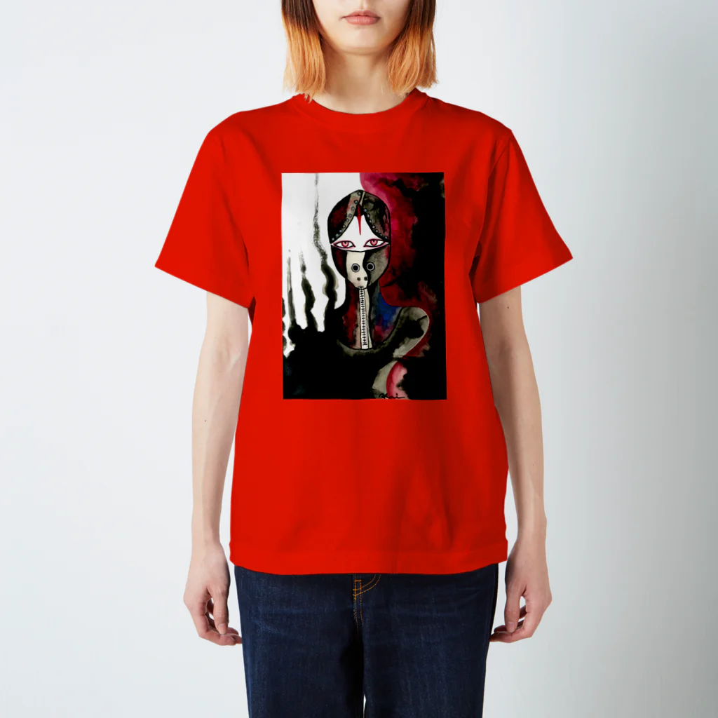 kaigoldenchildのmask Regular Fit T-Shirt