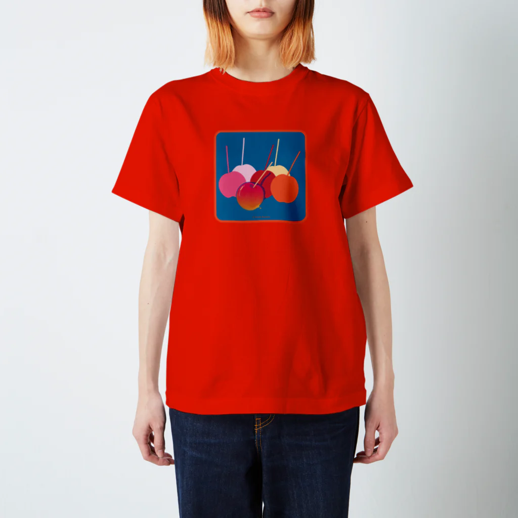 MKのりんご飴 Regular Fit T-Shirt