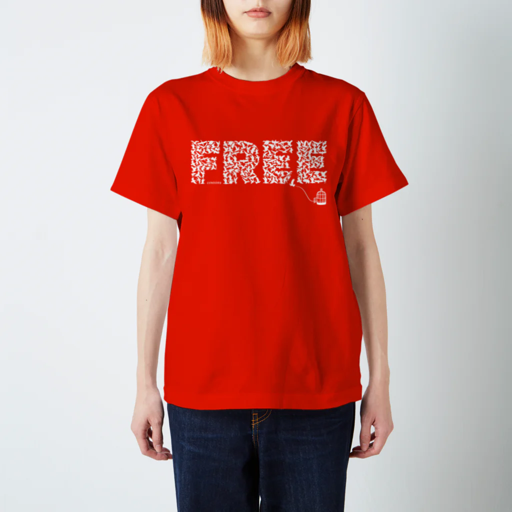 コンドルズのFree as a Bird TシャツB-2 Regular Fit T-Shirt