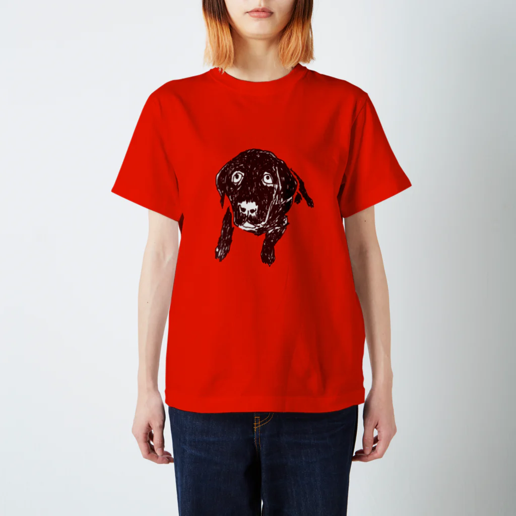 NIKORASU GOのドッグデザイン「ラブラドール」 スタンダードTシャツ