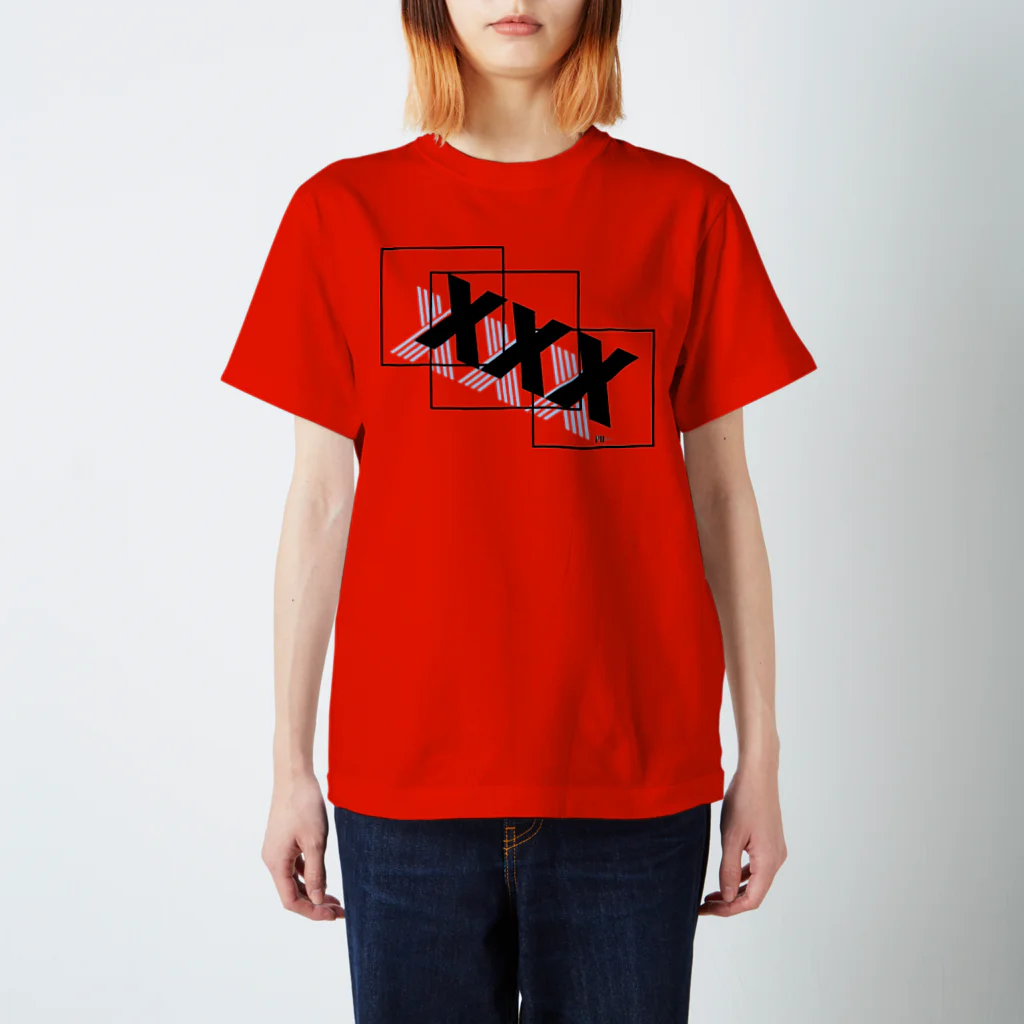 PU-のpu-ロゴ Regular Fit T-Shirt