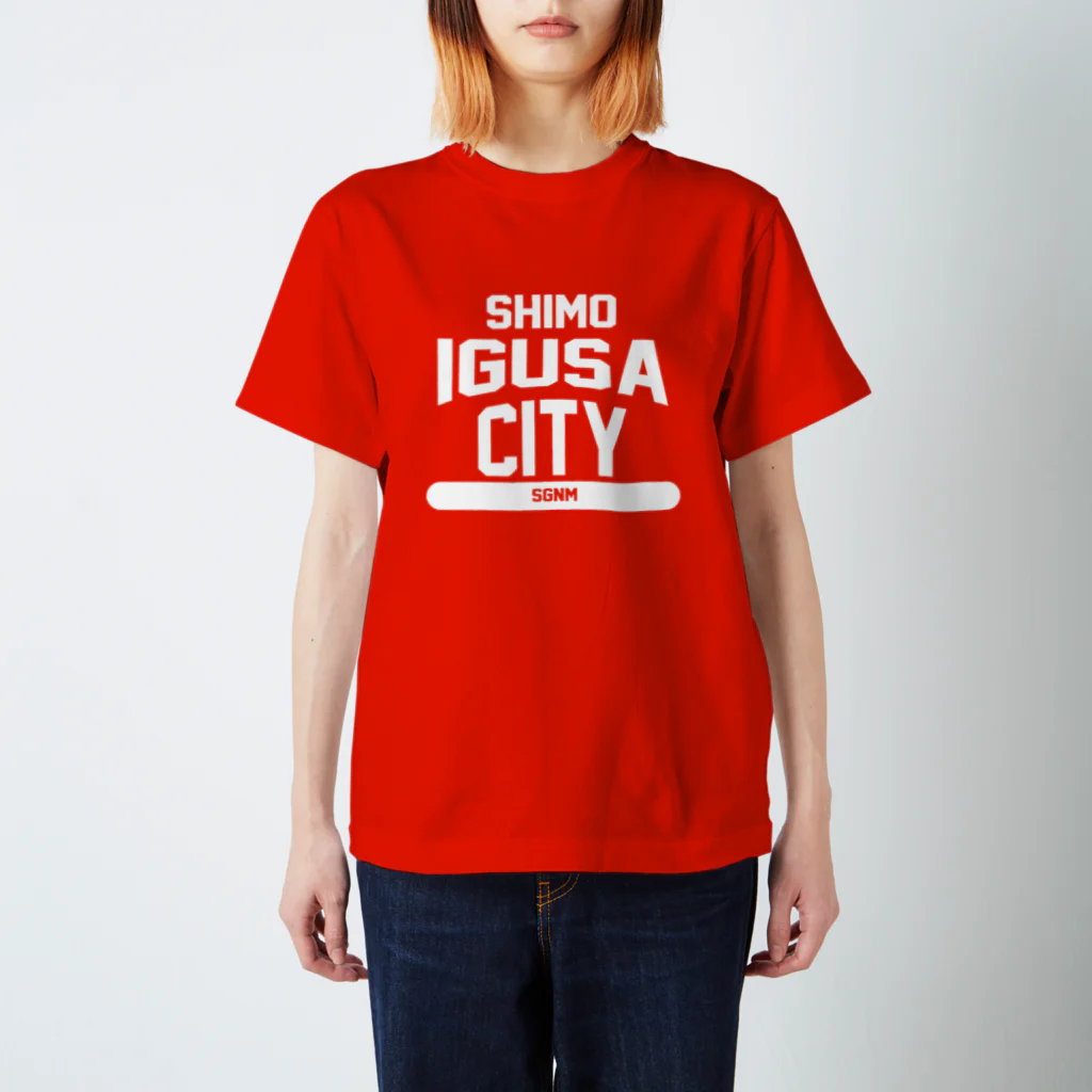 sgnmのSHIMO IGUSA CITY Regular Fit T-Shirt