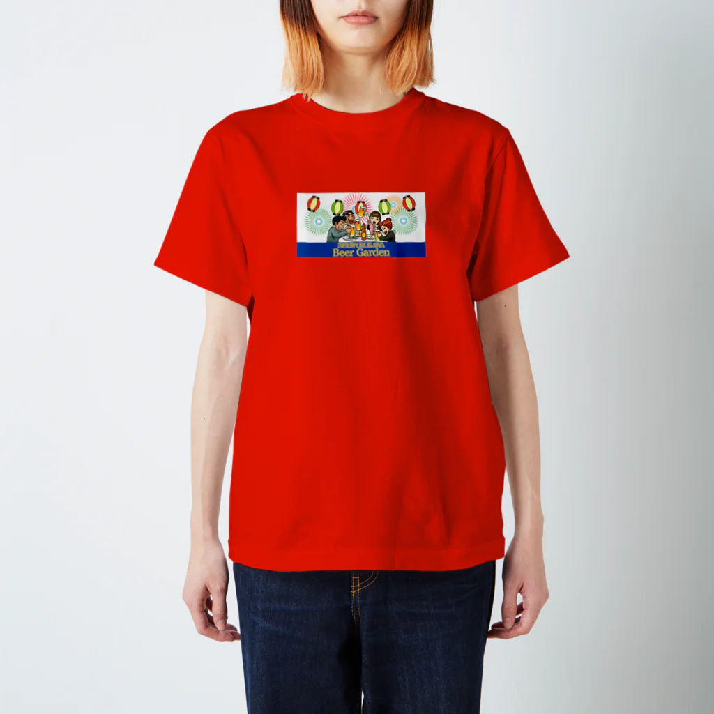 ふるさとグッズ販売にしふるかわ屋の西古川ビアガーデン Regular Fit T-Shirt