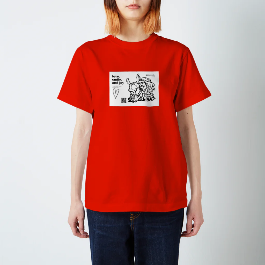 TOMMY★☆ZAWA　ILLUSTRATIONの三兄弟。クリスマス。 Regular Fit T-Shirt