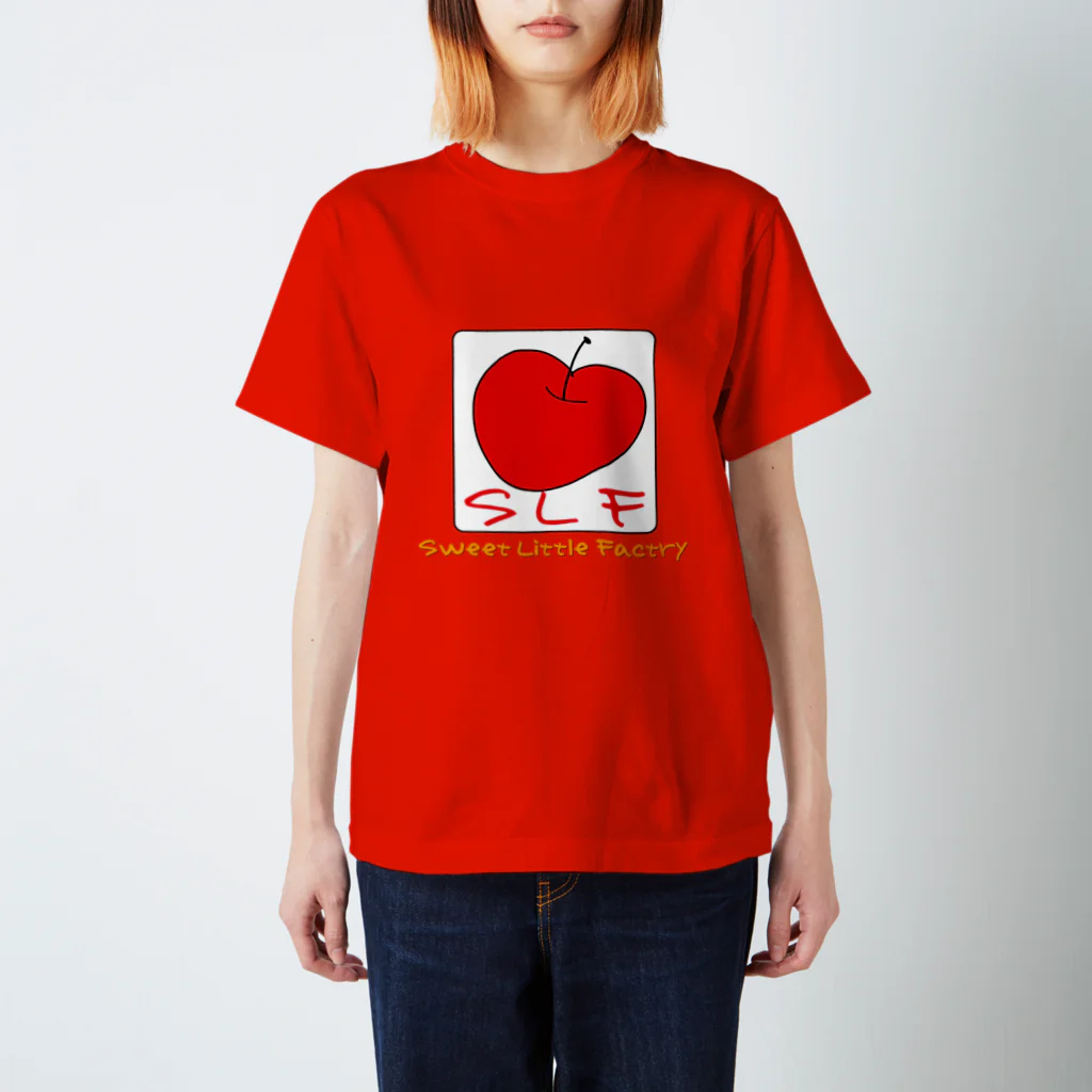 Sweet Little Factryのショップロゴりんごマーク スタンダードTシャツ