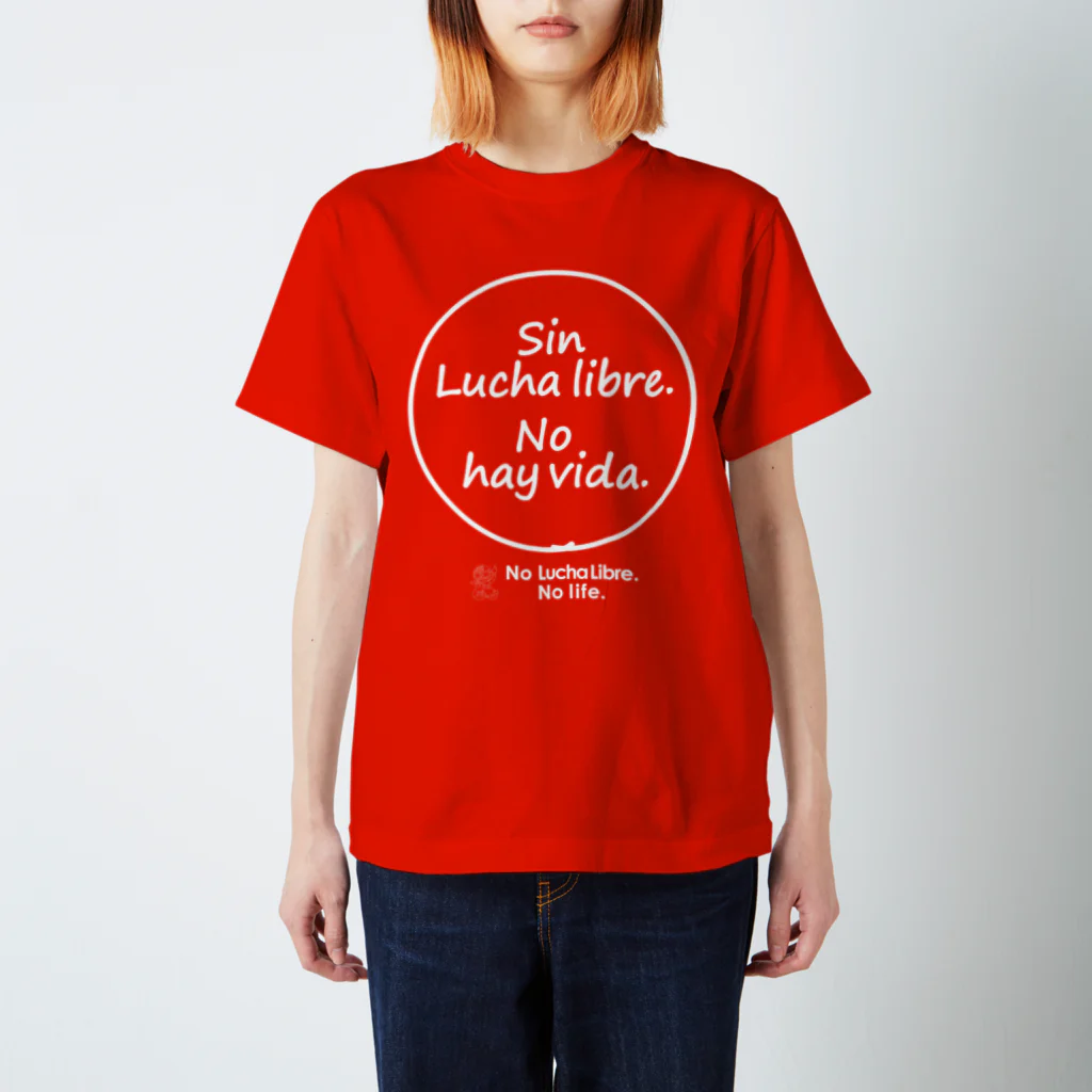 X〜O LabのNo LuchaLibre No Life Regular Fit T-Shirt