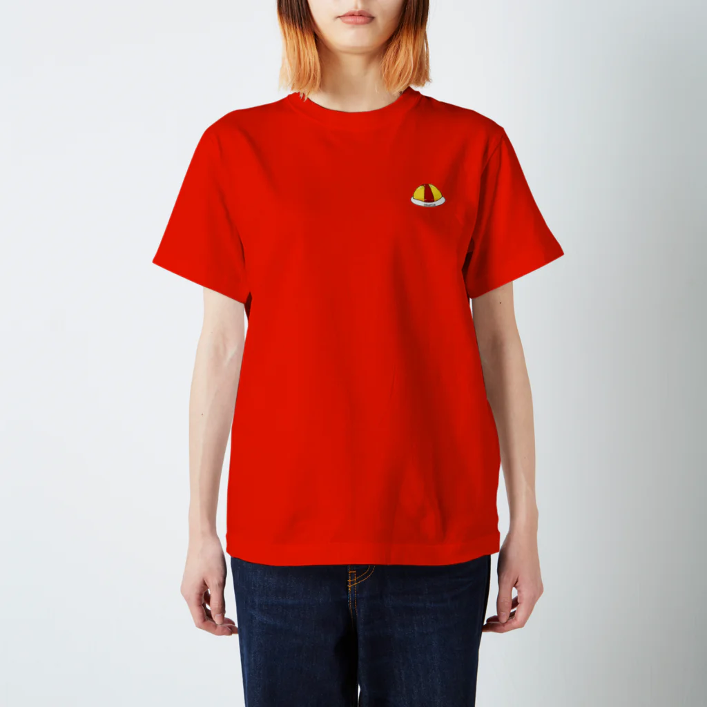 オム兄さんのグッズコーナーのオムライスTシャツ(色26種類) スタンダードTシャツ
