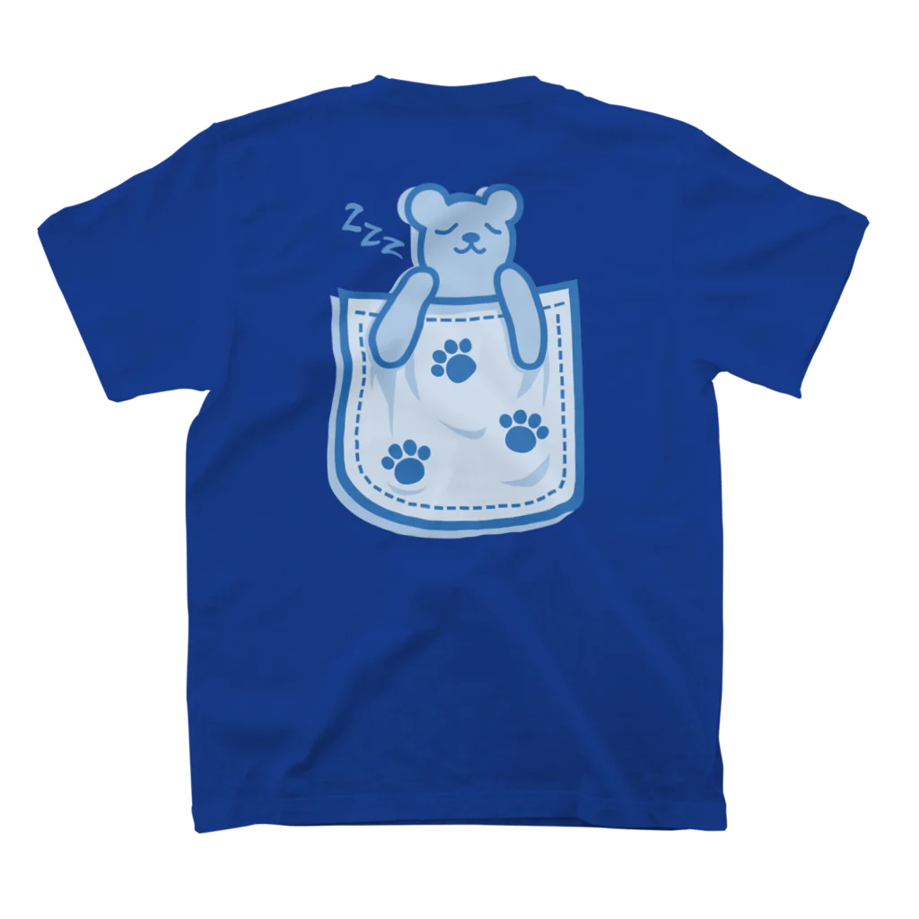 AURA_HYSTERICAのBear_in_the_Pocket スタンダードTシャツの裏面