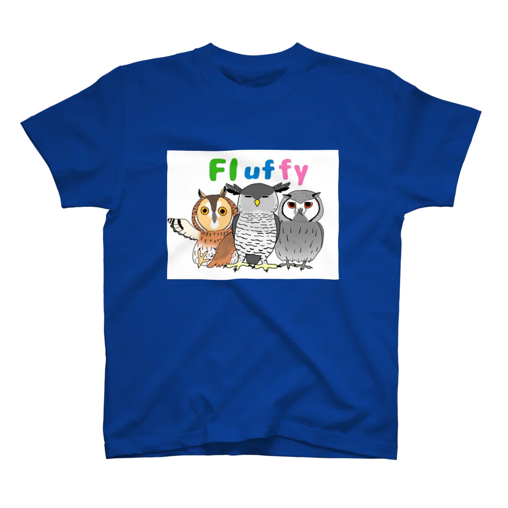 Fluffy FluffyのFluffy Fluffyロゴ Regular Fit T-Shirt