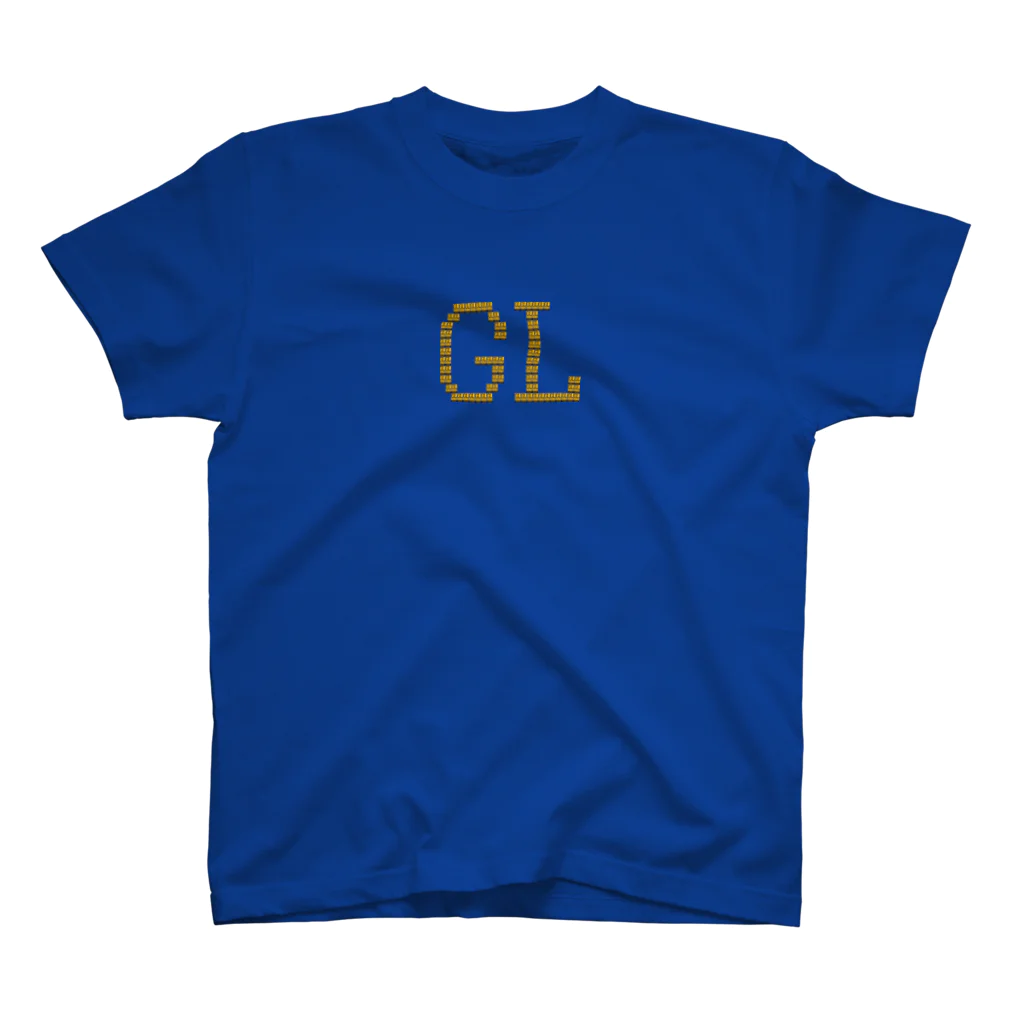 ギークラボ長野のGEEKLAB logo DE GL スタンダードTシャツ