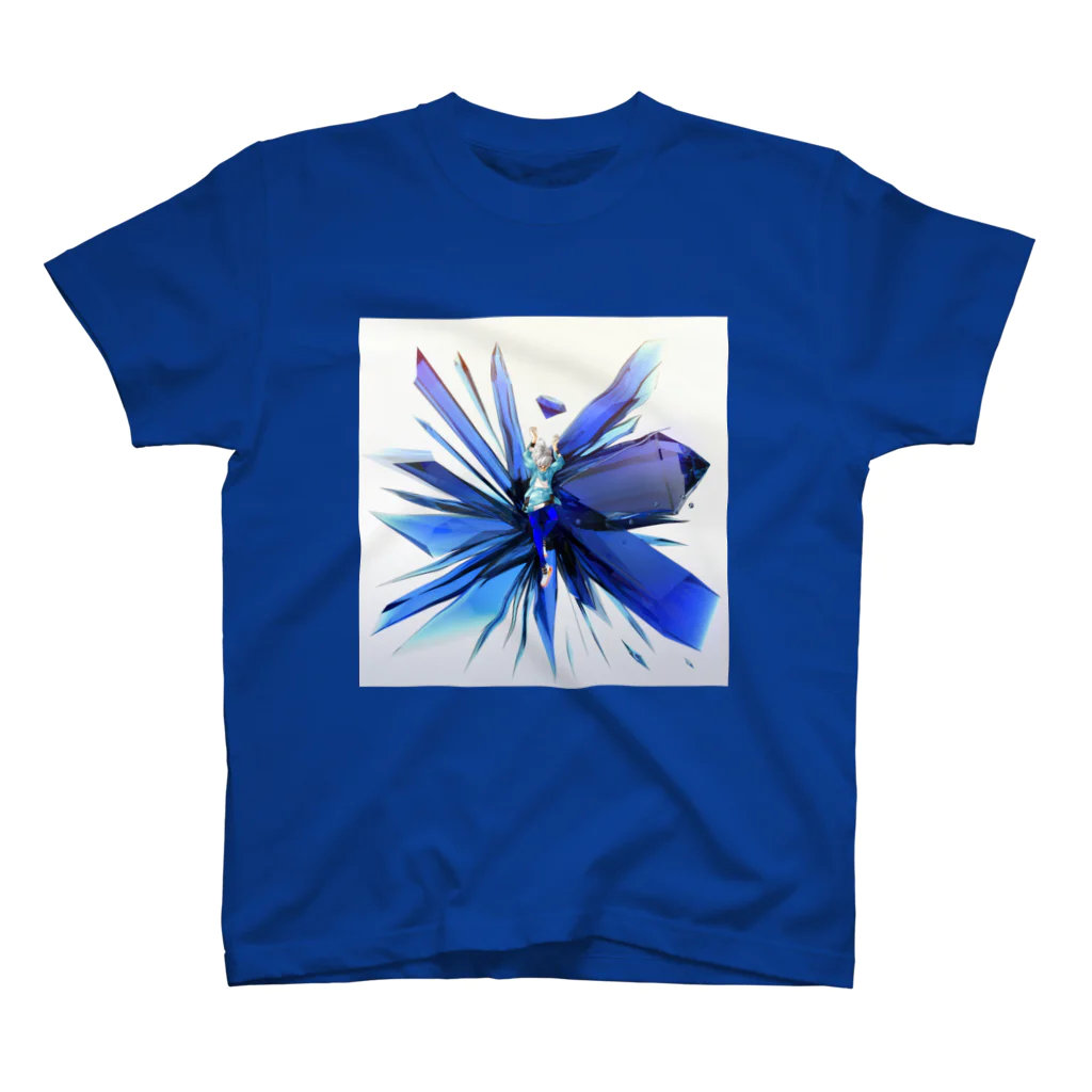 おおしまやすゆきのOre(ver.ULTRA BLUE) Regular Fit T-Shirt