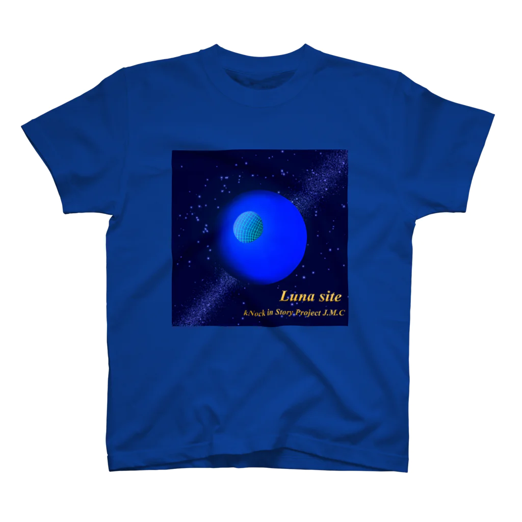 🌕朧月夜と紅茶時間☕️🫖のLuna site Regular Fit T-Shirt