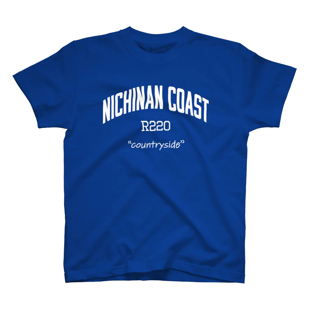 ミナミの日南海岸　Nichinan Coast WHITE スタンダードTシャツ