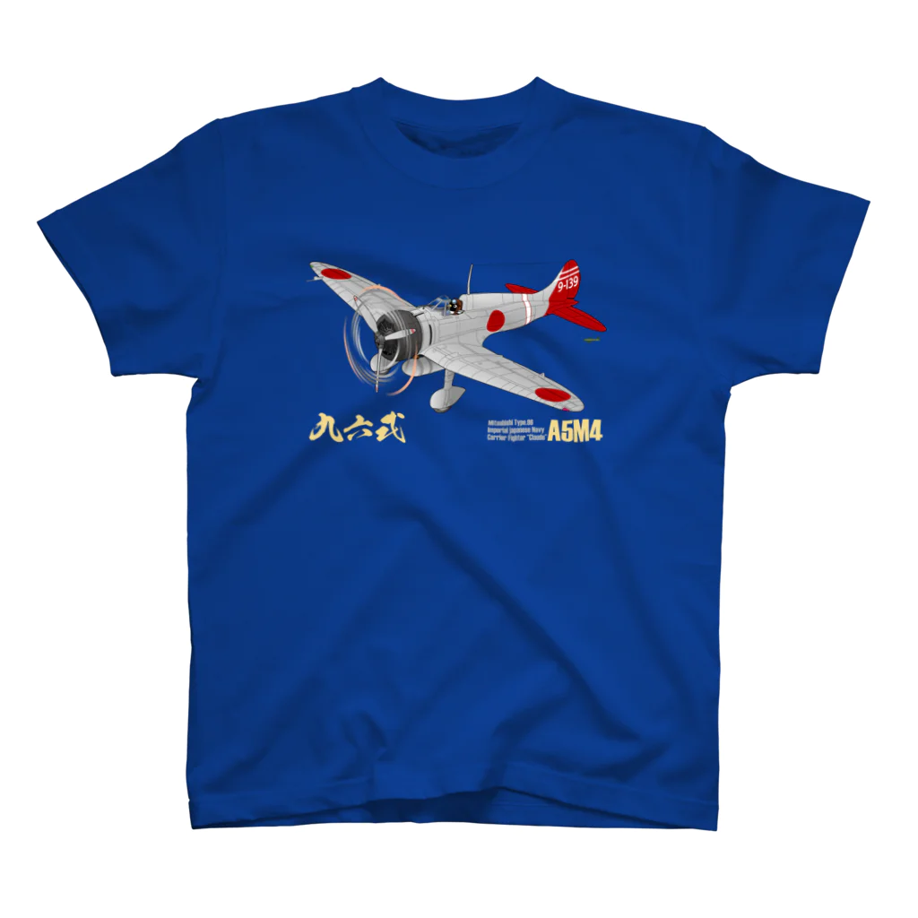 NYAO_AVIATIONの三菱 九六式四号艦上戦闘機(A5M4) 第14航空隊所属機 グッズ Regular Fit T-Shirt