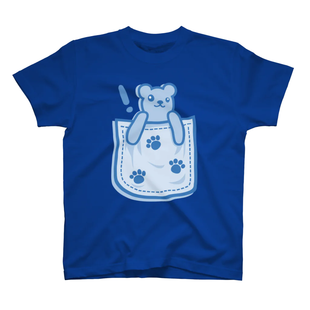 AURA_HYSTERICAのBear_in_the_Pocket スタンダードTシャツ