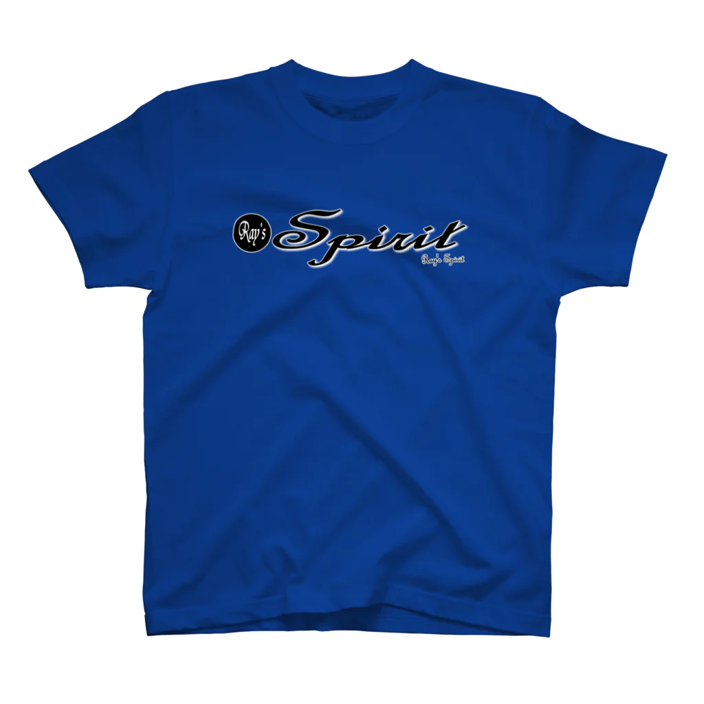 Ray's Spirit　レイズスピリットのRay's Spirit Logo ①（BLACK） Regular Fit T-Shirt