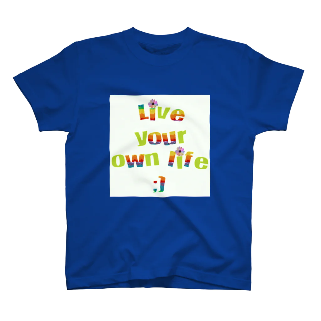 lifejourneycolorfulの自分の人生を生きよう Regular Fit T-Shirt