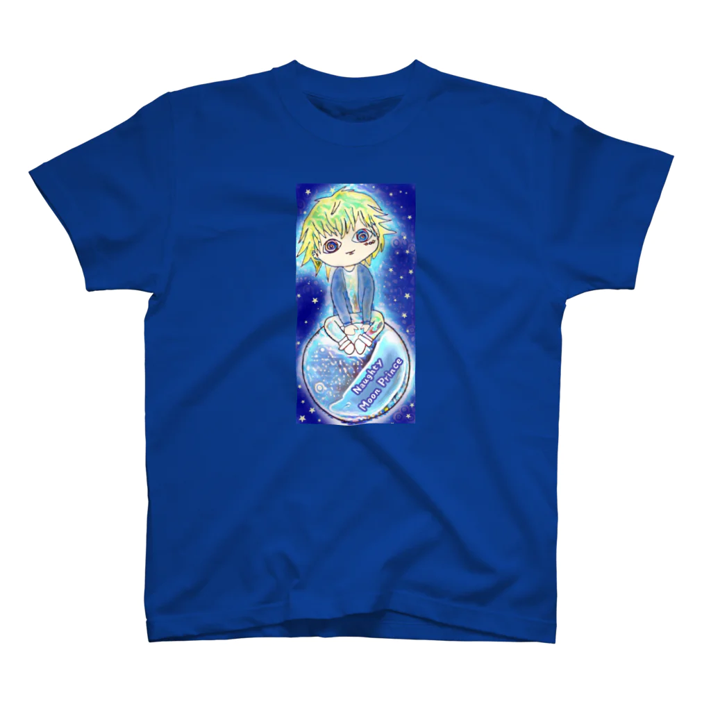 とめ子さんのNaughty Moon Prince スタンダードTシャツ