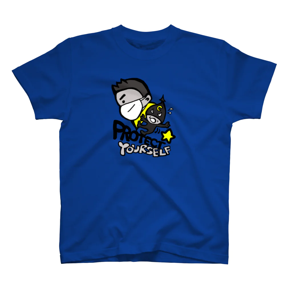 TOMMY★☆ZAWA　ILLUSTRATIONのProtect Yourself 改 スタンダードTシャツ