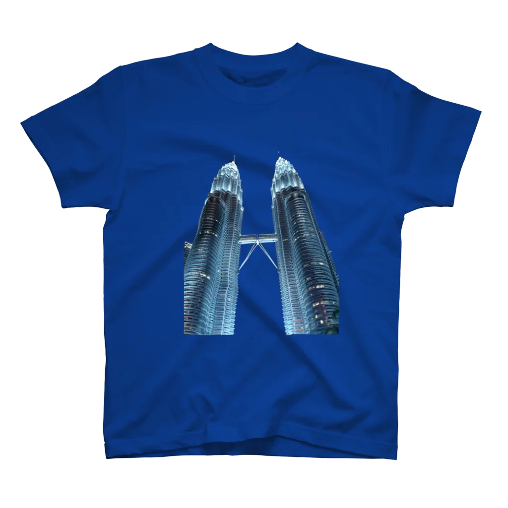 TakemortのPetronas twin towers Regular Fit T-Shirt