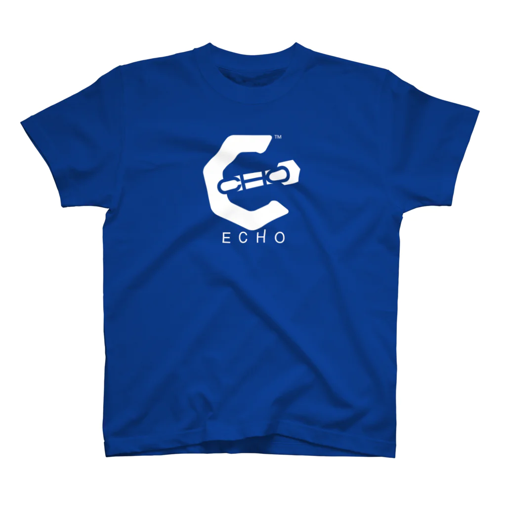 ECHOのECHOロゴ スタンダードTシャツ