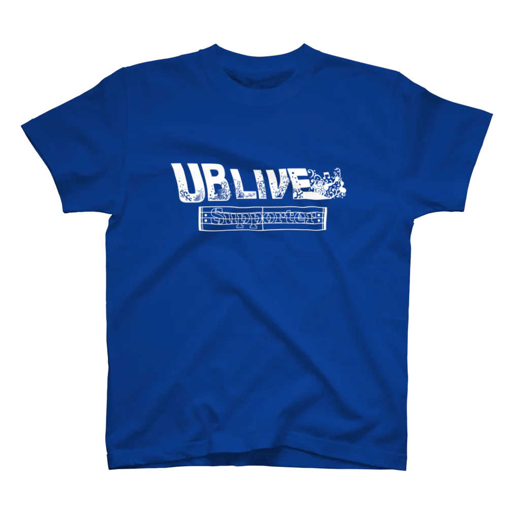 lamedessinのUBLIVE Supporter（WHITE Ink） スタンダードTシャツ